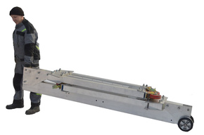 Portable aluminium gantry crane